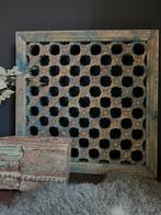 Houtgestoken wandpaneel India Nepal oosters sober sleets, Ophalen