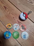 Pokemon vintage flippo's Tazos + Pokéball sleutelhanger, Ophalen of Verzenden, Gebruikt, Overige typen