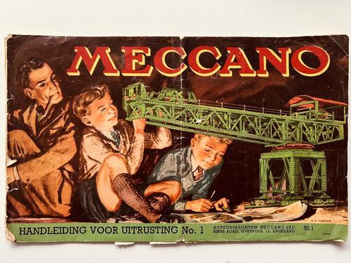 ≥ Meccano constructie Dozen 1 t/m 7 (1952-1960) — Modelbouw