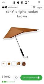 Senz stormparaplu Original Sudan brown, ZGAN, Ophalen of Verzenden, Zo goed als nieuw, Bruin