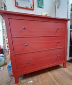 Ikea hemnes ladenkast (rood), Huis en Inrichting, Kasten | Ladekasten, Ophalen, Gebruikt, 100 tot 150 cm, 3 of 4 laden