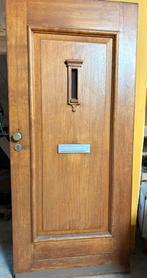 Oude zware houten voordeur, Ophalen, Gebruikt, 80 tot 100 cm, Overige typen