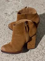 Zara Enkellaarsjes Camel Maat 39, Beige, Lage of Enkellaarzen, Ophalen of Verzenden, Zo goed als nieuw