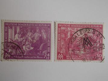 DDR, Set Postzegels Beurs Leipzig 1950. beschikbaar voor biedingen