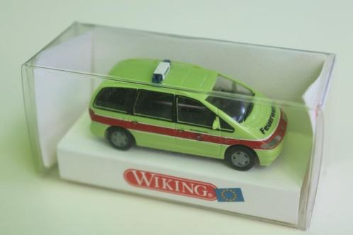 Wiking VW Sharan feuerwehr Zurich, Hobby en Vrije tijd, Modelauto's | 1:87, Zo goed als nieuw, Auto, Wiking, Ophalen of Verzenden