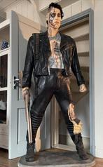 Terminator T-800 Arnold Schwarzenegger beeld lifesize!, Ophalen, Zo goed als nieuw, Actiefiguur of Pop