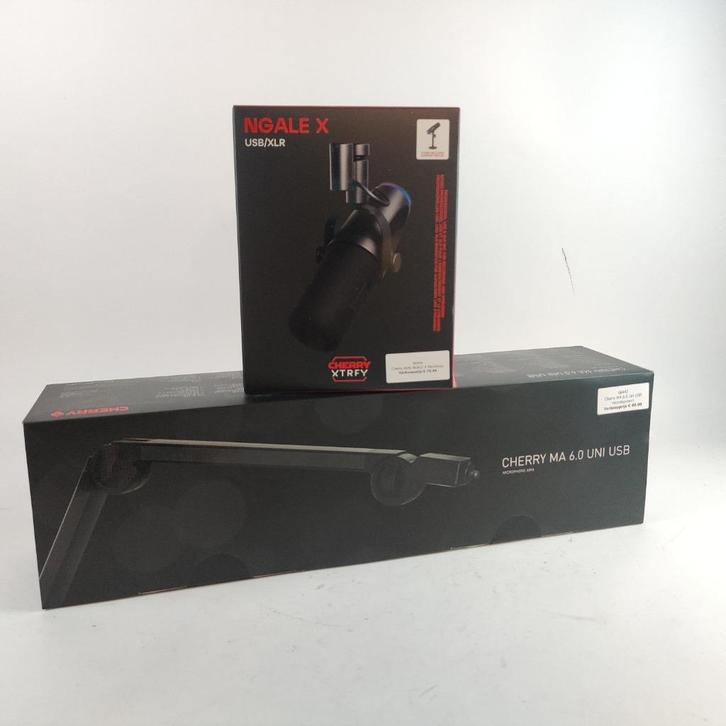 Cherry Ngale X + Cherry Microfoon arm || Samen € 99.99, Muziek en Instrumenten, Microfoons, Nieuw, Studiomicrofoon, Ophalen of Verzenden