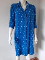 Z.G.A.N. blauwe Finse designjurk Papu mt 42-44 Topkwaliteit!, Kleding | Dames, Blauw, Maat 42/44 (L), Ophalen of Verzenden, Zo goed als nieuw