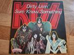 Single - Kiss – Dirty Livin' / Sure Know Something, Gebruikt, 7 inch, Single, Ophalen of Verzenden
