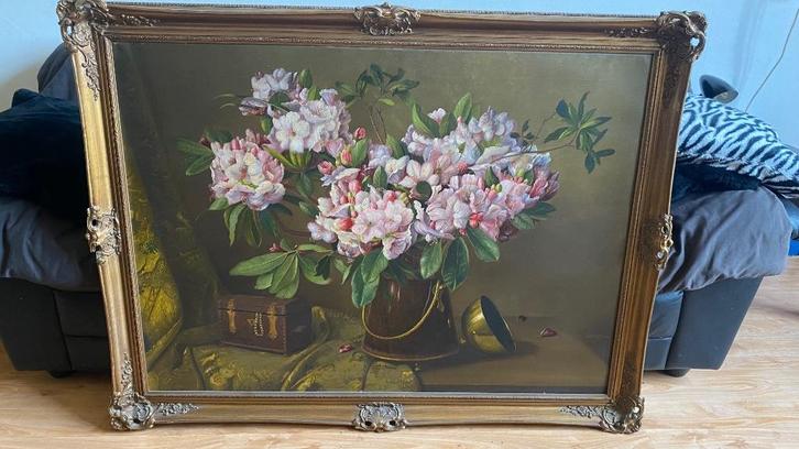 Piet Cottaar prachtig groot schilderij 110 x 80cm, Antiek en Kunst, Kunst | Schilderijen | Klassiek, Ophalen