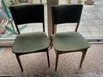 Vintage Eetkamerstoelen Set, Ophalen, Gebruikt, Twee, Overige kleuren