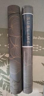 Sublime behang Grijs/Goud - 2 Rollen, Ophalen of Verzenden, Minder dan 10 m², Grijs, Modern