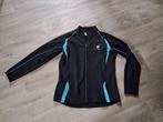 Sport vest van Leontien - zwart / blauw - maat XL, Kleding | Dames, Zwart, Ophalen of Verzenden, Zo goed als nieuw, Maat 46/48 (XL) of groter