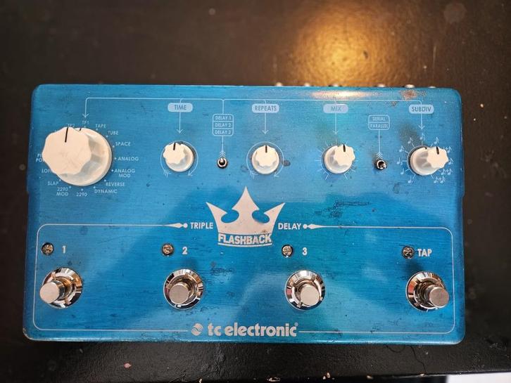 TC Electronic Triple Flashback Delay X4, Muziek en Instrumenten, Effecten, Gebruikt, Delay of Echo, Ophalen of Verzenden