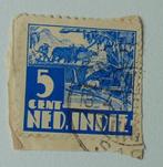 Ned. Indie: K 117-05: nr192: langebalk Tandjoeng Sari, Postzegels en Munten, Postzegels | Nederlands-Indië en Nieuw-Guinea, Nederlands-Indië