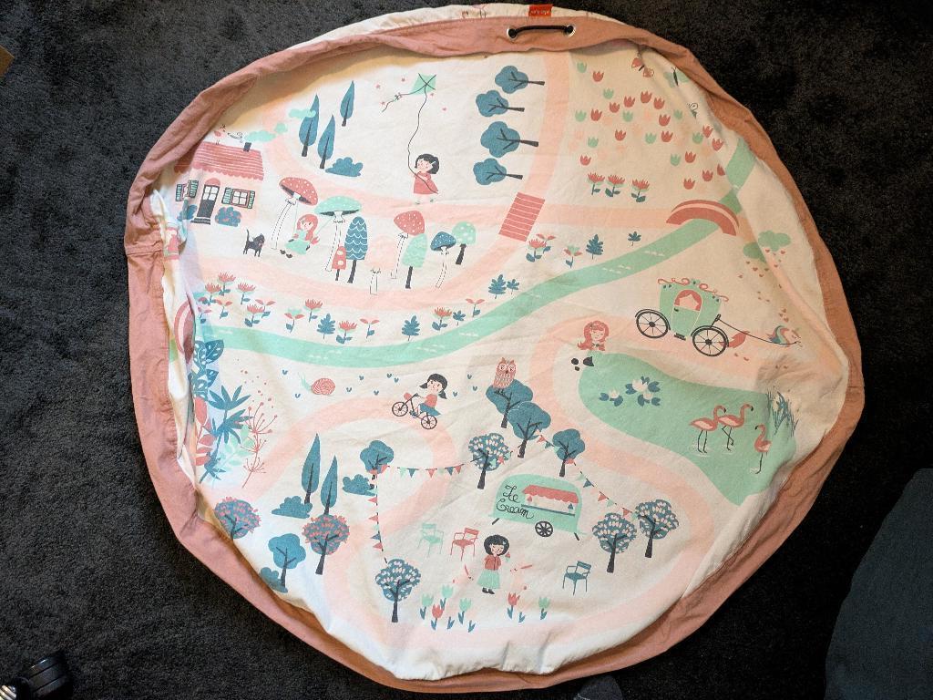Speelkleed en opbergzak voor meisje, Ophalen, Gebruikt