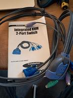 KVM Switch 2-poorts - ProConnect + beide andere switches, Computers en Software, Overige Computers en Software, Ophalen of Verzenden