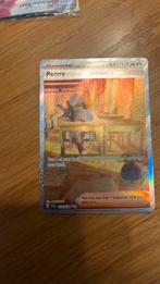 Pokémon TCG Penny Scarlet&Violet Base Set 252/198 Holo PSA 8, Ophalen of Verzenden, Zo goed als nieuw, Losse kaart
