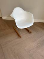 Kinder schommelstoel wit, Huis en Inrichting, Stoelen, Ophalen, Wit, Zo goed als nieuw, Metaal