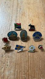 10 pins uit verschillende landen, Ophalen of Verzenden, Gebruikt, Stad of Land, Speldje of Pin