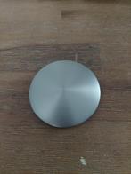 Klok pendule zilver mat, Verzenden