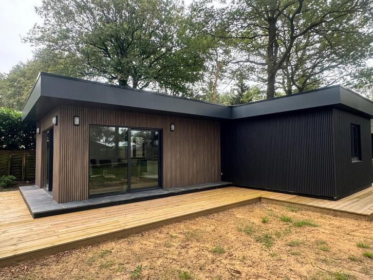 Luxe chalet in Hooghalen, Vakantie, Vakantiehuizen | Nederland, Drenthe, Chalet, Bungalow of Caravan, Recreatiepark, In bos, 3 slaapkamers