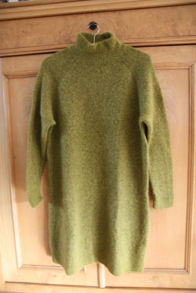 Mos Mosh jurk maat M, Kleding | Dames, Jurken, Zo goed als nieuw, Maat 38/40 (M), Groen, Onder de knie, Ophalen of Verzenden