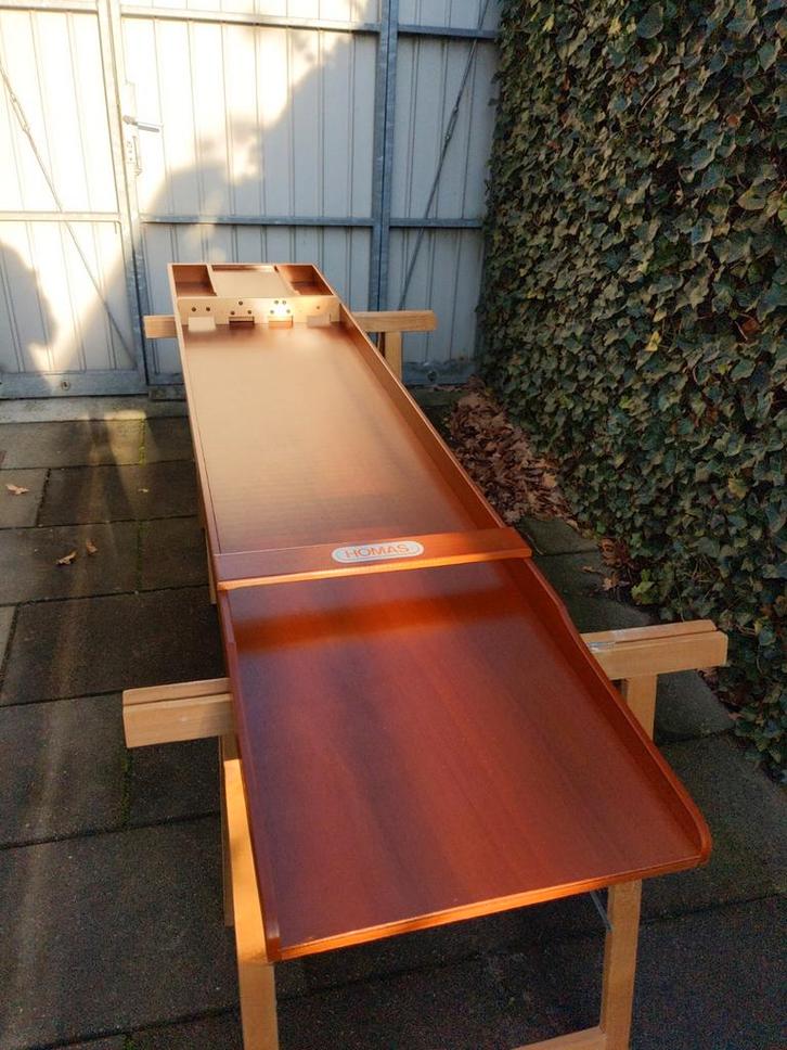 Homas S40 originele wedstrijd sjoelbak, Hobby en Vrije tijd, Gezelschapsspellen | Bordspellen, Gebruikt, Ophalen