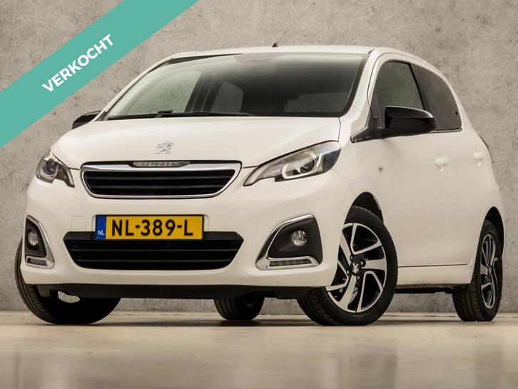 Peugeot 108 1.0 e-VTi Sport Automaat (CAMERA, LM VELGEN, SPO, Auto's, Peugeot, Bedrijf, Te koop, ABS, Achteruitrijcamera, Airbags