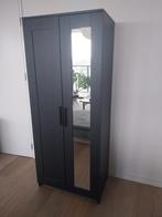 Brimnes kledingkast 2 deurs + spiegel, Huis en Inrichting, Kasten | Kledingkasten, Ophalen, Gebruikt, 100 tot 150 cm, 150 tot 200 cm