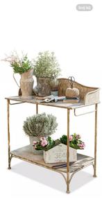 Plantentafel, Ophalen, Gebruikt, Rechthoekig, Metaal