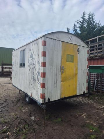 Pipowagen - Schaftkeet - Bouwkeet beschikbaar voor biedingen