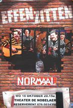 Originele concert poster tour Normaal effe zitten Etten-Leur, Gebruikt, Ophalen of Verzenden, A1 t/m A3, Rechthoekig Staand