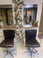 Kapsalon stoel en spiegel te kopen, Huis en Inrichting, Ophalen of Verzenden, Zo goed als nieuw, Eén