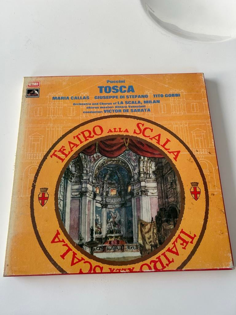 Puccini - Tosca - Maria Callas - La Scala, Cd's en Dvd's, Vinyl | Klassiek, Gebruikt, Opera of Operette, Modernisme tot heden