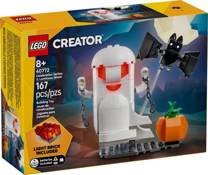 Lego 40772 Vieringenserie: lichtgevend spook NIEUW in Doos, Kinderen en Baby's, Speelgoed | Duplo en Lego, Nieuw, Lego, Complete set