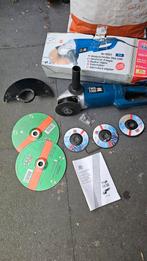 Grote haakse slijper 230mm met nieuwe schijven, Ophalen of Verzenden, Zo goed als nieuw, 1000 watt of meer, Haakse handslijpmachine