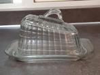 Vintage pers glas boter / kaas stolp, Ophalen of Verzenden