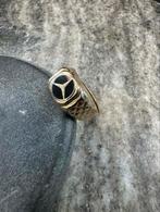 Prachtige 14k gouden Mercedes ring, Sieraden, Tassen en Uiterlijk, Ringen, Ophalen of Verzenden, Zo goed als nieuw, Goud, Dame of Heer