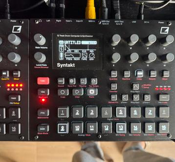 Elektron Syntakt - Analog and Digital Synthesizer beschikbaar voor biedingen