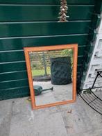 Spiegel gratis78 x 58 cm met houten rand, Gebruikt, Ophalen of Verzenden, Minder dan 100 cm, Rechthoekig
