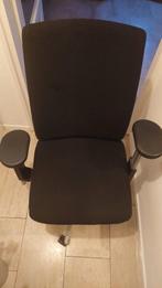 Ergonomische bureaustoel - zwart - verstelbaar, Gebruikt, Zwart, Ophalen of Verzenden, Bureaustoel