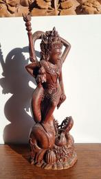 Houtsnijwerk beeldje Bali Indonesië Brahma, Ophalen of Verzenden