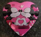 Mickey & Minnie Mouse, blik in de vorm van een hart., Verzamelen, Ophalen of Verzenden, Mickey Mouse, Zo goed als nieuw, Overige typen