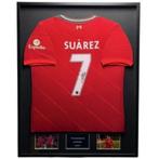 Luis Suarez Liverpool 12/13 gesigneerd ingelijst thuis shirt, Buitenlandse clubs, Soccersignings.nl, Shirt, Nieuw