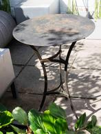 Smeedijzeren tafel | Fermob stijl | nostalgisch design, Ophalen, Gebruikt, ., Rond