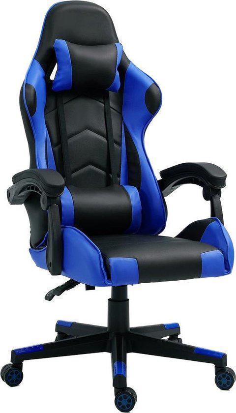 Alora x-Treme gamestoel blauw, bureaustoel, racestoel, Huis en Inrichting, Bureaustoelen, Nieuw, Blauw, Verzenden