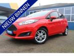 Ford Fiesta 1.0 EcoBoost "Titanium" Airco - Navi - Automaat, Gebruikt, Zwart, Origineel Nederlands, Bedrijf