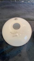 Twee mondgeblazen witte ikea vaasjes, Wit, Aardewerk of Porselein, Ophalen of Verzenden, Zo goed als nieuw