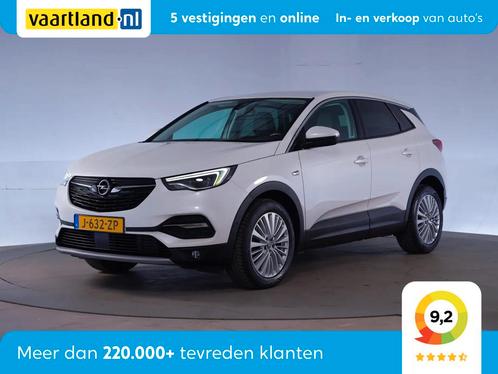 Opel Grandland X 1.2 Turbo Ultimate [ Navi Leder Led Memory, Auto's, Opel, Bedrijf, Te koop, Grandland X, ABS, Airbags, Airconditioning